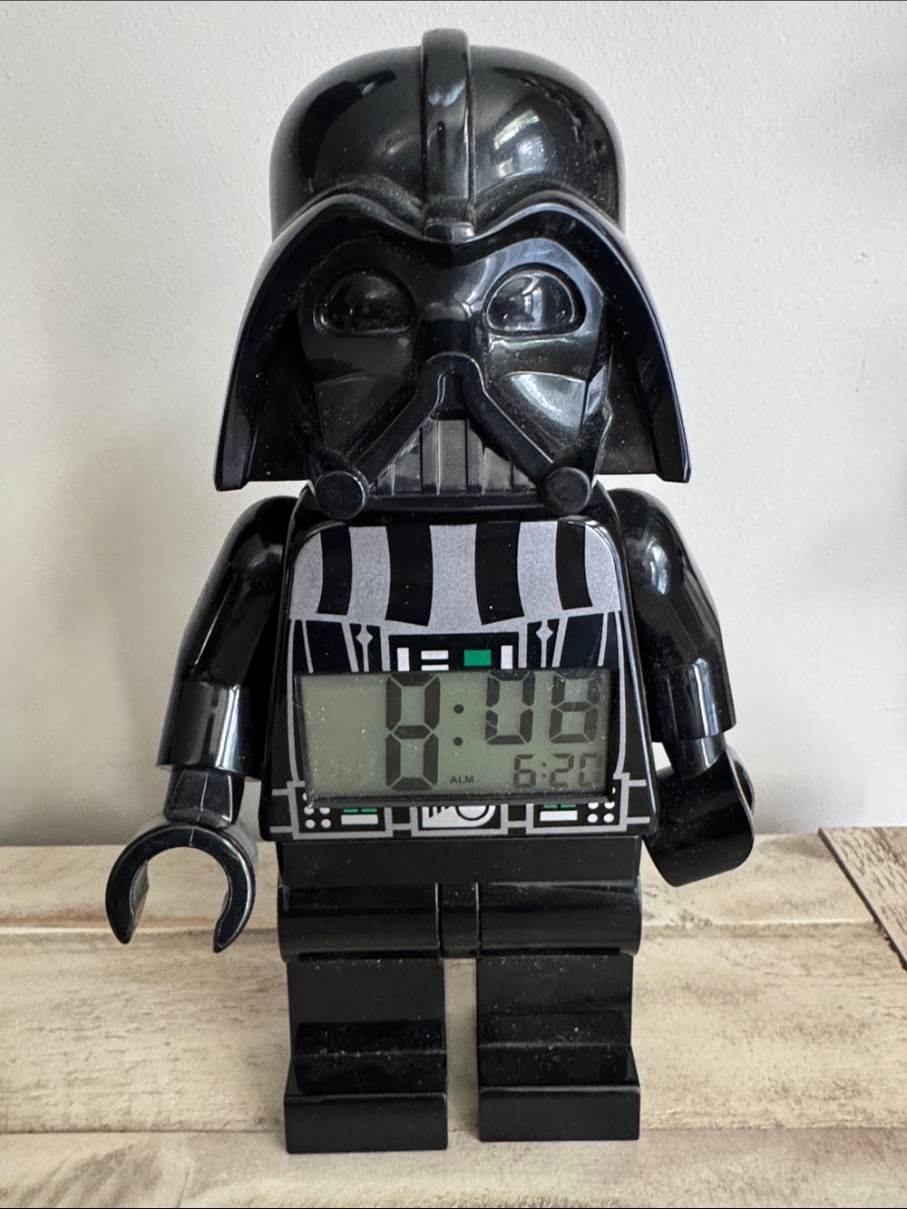 Darth Vader LEGO Minifigure Digital Alarm Clock